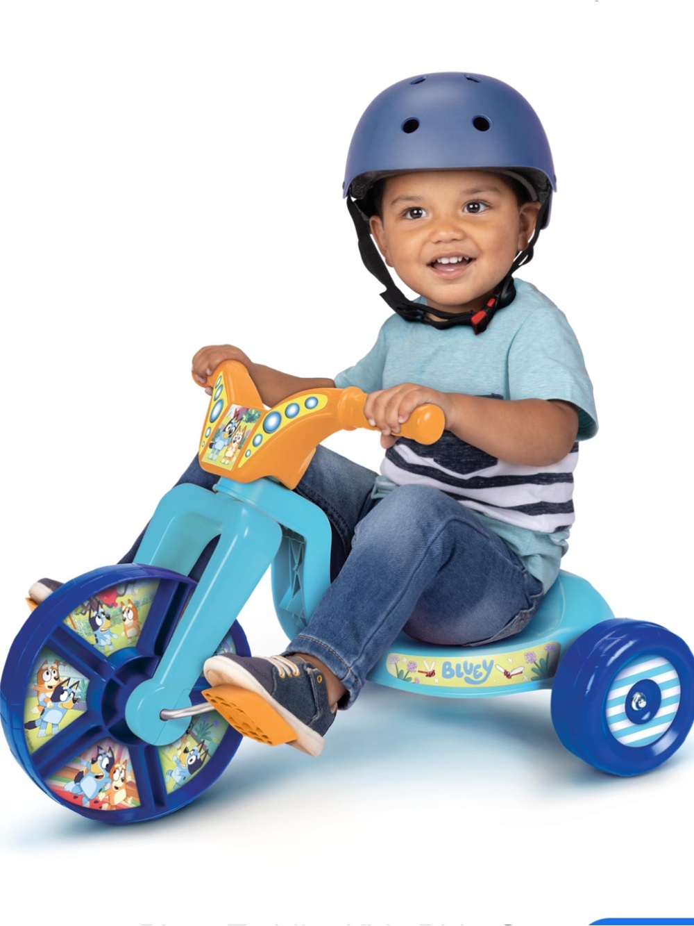 Bluey Toddler Kids Ride-On 8.5" Fly Wheels Junior Cruiser Tricycle